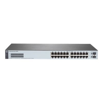 Hewlett Packard Enterprise J9980A ABA 1820 24G Switch managed 24 x 10 100 1000 2 x Fast Ethernet Gigabit SFP desktop rack mountable wall mountable