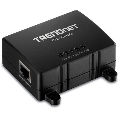 TRENDnet TPE 104GS TPE 104GS PoE splitter 48 V output connectors 1