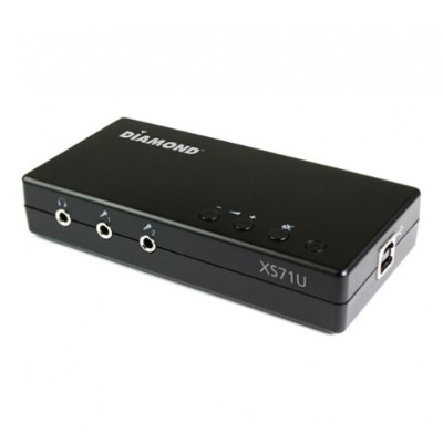 Diamond Multimedia XS71UV2 Xtreme Sound XS71UV2 Sound card 16 bit 48 kHz 7.1 USB 2.0