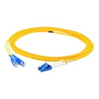 AddOn Computer Products ADD SC LC 30M9SMF 30m LC Male to SC Male Yellow OS1 Duplex LSZH Single Mode Fiber SMF Patch Cable