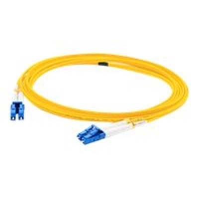 AddOn Computer Products ADD LC LC 30M9SMF 30m Single Mode fiber SMF Duplex LC LC OS1 Yellow Patch Cable