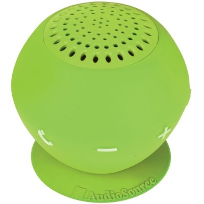 Audio Source SP2GRE SP2GRE Sound pOp 2 Water Resistant Bluetooth Speaker Green