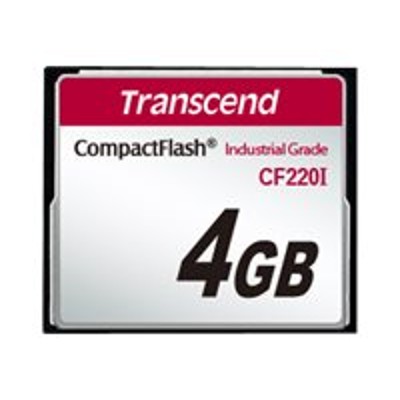 Transcend TS4GCF220I CF220I Industrial Temp Flash memory card 4 GB CompactFlash