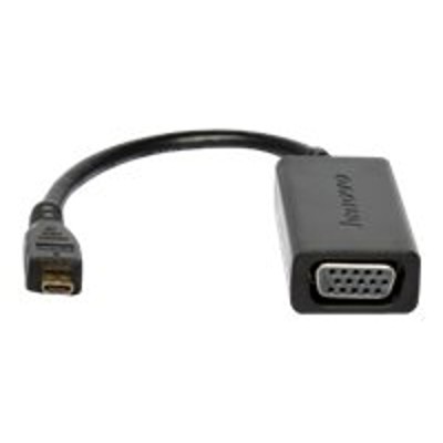 Lenovo 4X90H55731 Video audio adapter HDMI VGA HD 15 F to micro HDMI M for ThinkPad Helix 20CG 20CH Yoga Tablet 10 8