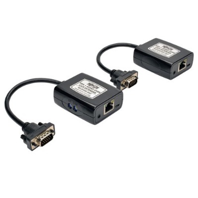 TrippLite B130-101A-MR VGA Audio over Cat5 Extender Transmitter Receiver EDID USB 750ft TrippLite B130-101A-MR VGA Audio over Cat5 Extender Transmitter Receiver EDID USB 750ft