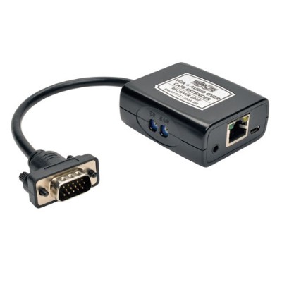 TrippLite B132-100A-MR VGA & Audio over Cat5 Extender Receiver EDID USB 750ft Range TrippLite B132-100A-MR VGA & Audio over Cat5 Extender Receiver EDID USB 750ft Range