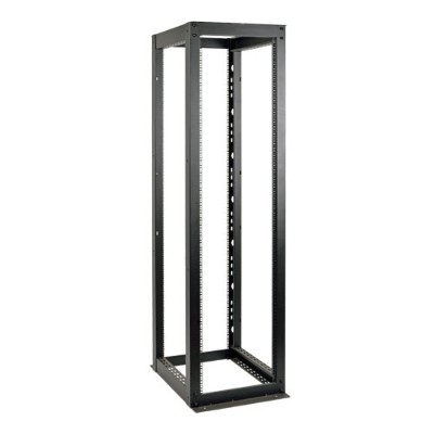 Tripplite Sr4post52hd 52u 4-post Open Frame Rack Cabinet Heavy Duty 3000lb Capacity