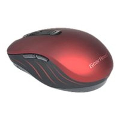 Gear Head Bt9750red Desktop Mice Bt9750red - Mouse - Optical - 6 Buttons - Wireless - Bluetooth - Red