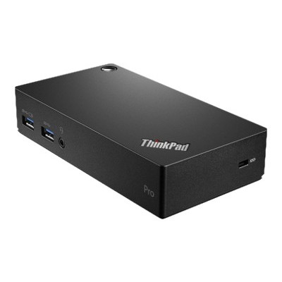 Lenovo 40A70045US ThinkPad USB 3.0 Pro Dock Docking station USB GigE 45 Watt for Thinkpad 13 ThinkPad E47X E57X L460 P40 Yoga T460 X1 Carbon