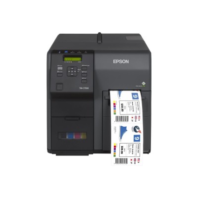 Epson C31CD84311 ColorWorks C7500G Label printer color ink jet Roll 4.41 in x 5.2 ft 1200 x 600 dpi up to 708.7 inch min mono up to 708.7 inch