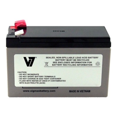 V7 RBC17-V7 RBC17- - UPS battery - 1 x lead acid - for P/N: 515-970 BE650G BE650Y-IN BE700-AZ BE700-CP BE700-RS BE750G BE750G-CN BN700MC V7 RBC17-V7 RBC17- - UPS battery - 1 x lead acid - for P/N: 515-970 BE650G BE650Y-IN BE700-AZ BE700-CP BE700-RS BE750G BE750G-CN BN700MC