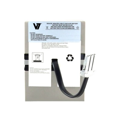 V7 RBC33-V7 RBC33- - UPS battery - 1 x lead acid - for P/N: BR1100CI BR1100CI-As BR1100CI-IN BR650CI BR650CI-RS BT1500 BT1500BP SN1000 V7 RBC33-V7 RBC33- - UPS battery - 1 x lead acid - for P/N: BR1100CI BR1100CI-As BR1100CI-IN BR650CI BR650CI-RS BT1500 BT1500BP SN1000