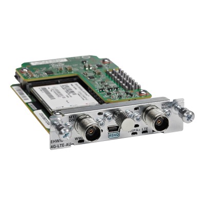 Cisco EHWIC-4G-LTE-ST= 4G LTE Wireless WAN Card - Wireless cellular modem - 4G LTE - EHWIC - 100 Mbps - Sprint Nextel - for ISR G2 Cisco EHWIC-4G-LTE-ST= 4G LTE Wireless WAN Card - Wireless cellular modem - 4G LTE - EHWIC - 100 Mbps - Sprint Nextel - for ISR G2