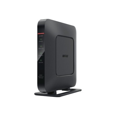 Buffalo WSR-600DD AirStation DD-WRT NXT Series N600 - Wireless router - 4-port switch - GigE - 802.11a/b/g/n - Dual Band Buffalo WSR-600DD AirStation DD-WRT NXT Series N600 - Wireless router - 4-port switch - GigE - 802.11a/b/g/n - Dual Band