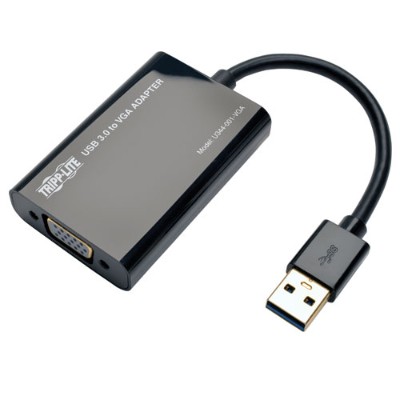 TrippLite U344-001-VGA USB 3.0 SuperSpeed to VGA Adapter 512MB SDRAM - 2048x1152 1080p TrippLite U344-001-VGA USB 3.0 SuperSpeed to VGA Adapter 512MB SDRAM - 2048x1152 1080p