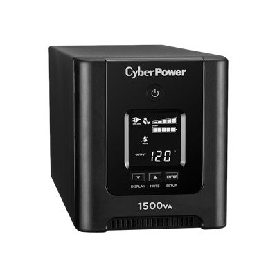 Cyberpower OR1500PFCLCD PFC Sinewave Series OR1500PFCLCD UPS AC 120 V 1050 Watt 1500 VA 9 Ah RS 232 USB output connectors 8