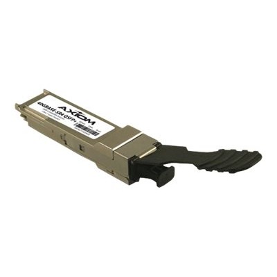 Axiom Memory 407 BBOZ AX QSFP transceiver module equivalent to Dell 407 BBOZ 40 Gigabit Ethernet 40GBASE SR4 MPO multi mode up to 492 ft 850 nm