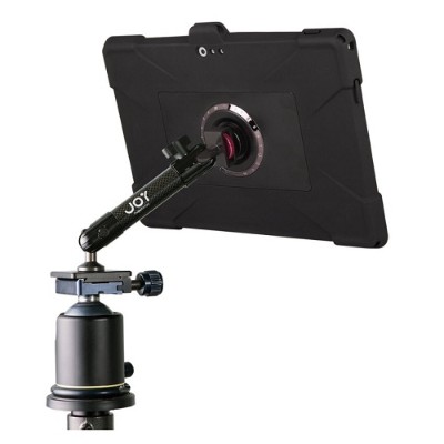 The Joy Factory MWM101 MagConnect Edge M Tripod Carbon Fiber Mount for Surface Pro 3 with Ultra-Slim Rugged Case The Joy Factory MWM101 MagConnect Edge M Tripod Carbon Fiber Mount for Surface Pro 3 with Ultra-Slim Rugged Case
