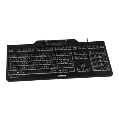 Cherry JK A0100EU 2 KC 1000 SC Keyboard with Smart Card reader USB US European black
