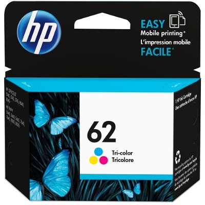 HP Inc. C2P06AN 140 62 Tricolor original ink cartridge for Envy 55XX 56XX 76XX Officejet 250 252 57XX 8040