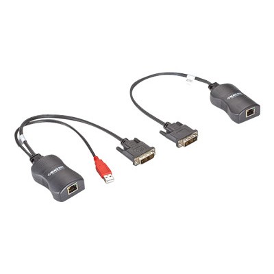 Black Box AVU8011A Line-Powered Extender DVI over CATx - Kit - video extender - up to 164 ft Black Box AVU8011A Line-Powered Extender DVI over CATx - Kit - video extender - up to 164 ft
