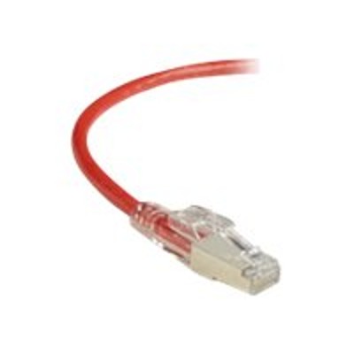 Black Box C6PC70S-RD-05 GigaTrue 3 - Patch cable - RJ-45 (M) to RJ-45 (M) - 5 ft - SFTP - CAT 6 - booted stranded - red Black Box C6PC70S-RD-05 GigaTrue 3 - Patch cable - RJ-45 (M) to RJ-45 (M) - 5 ft - SFTP - CAT 6 - booted stranded - red