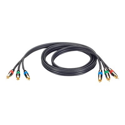 Black Box VCB-3RCA-0003 Video cable - component / composite video / audio - RCA x 3 (M) to RCA x 3 (M) - 3.2 ft - black Black Box VCB-3RCA-0003 Video cable - component / composite video / audio - RCA x 3 (M) to RCA x 3 (M) - 3.2 ft - black