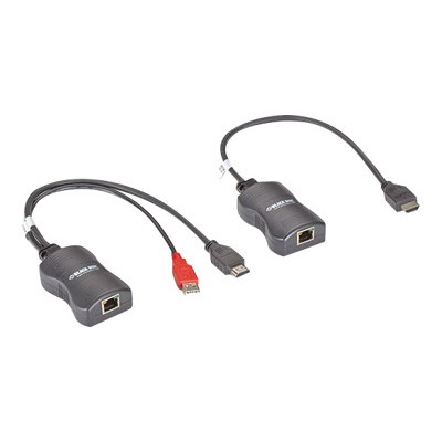 Black Box AVU8010A Line Powered Extender HDMI over CATx Kit video audio extender up to 164 ft