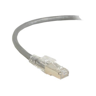 Black Box C6PC70S-GY-03 GigaTrue 3 - Patch cable - RJ-45 (M) to RJ-45 (M) - 3 ft - SFTP - CAT 6 - booted stranded - gray Black Box C6PC70S-GY-03 GigaTrue 3 - Patch cable - RJ-45 (M) to RJ-45 (M) - 3 ft - SFTP - CAT 6 - booted stranded - gray