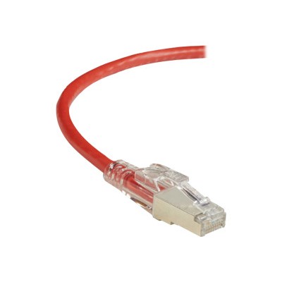 Black Box C6PC70S-RD-25 GigaTrue 3 - Patch cable - RJ-45 (M) to RJ-45 (M) - 25 ft - SFTP - CAT 6 - booted stranded - red Black Box C6PC70S-RD-25 GigaTrue 3 - Patch cable - RJ-45 (M) to RJ-45 (M) - 25 ft - SFTP - CAT 6 - booted stranded - red