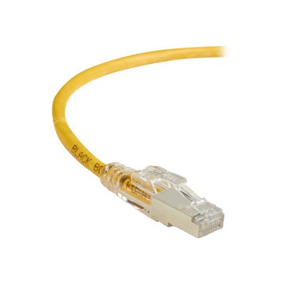 Black Box C6PC70S-YL-10 GigaTrue 3 - Patch cable - RJ-45 (M) to RJ-45 (M) - 10 ft - SFTP - CAT 6 - booted snagless stranded - yellow Black Box C6PC70S-YL-10 GigaTrue 3 - Patch cable - RJ-45 (M) to RJ-45 (M) - 10 ft - SFTP - CAT 6 - booted snagless stranded - yellow