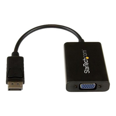 StarTech.com MDP2VGAA Mini DisplayPort to VGA Adapter with Audio Mini DP to VGA Converter 1920x1200