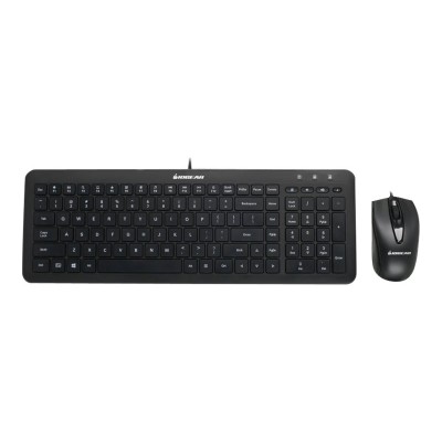 Iogear GKM515 Quietus GKM515 - Keyboard and mouse set - USB Iogear GKM515 Quietus GKM515 - Keyboard and mouse set - USB