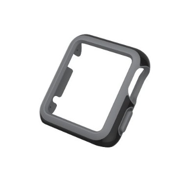 Speck Products SPK-A4135 CandyShell Fit Apple Watch 42mm Case - Black/Slate Grey Speck Products SPK-A4135 CandyShell Fit Apple Watch 42mm Case - Black/Slate Grey