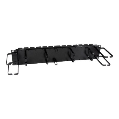 StarTech.com CMPNL2UCD 2U 19 Horizontal Cable Management Panel - Combo of Horizontal Finger Ducts and Vertical or Horizontal D-Ring Hooks StarTech.com CMPNL2UCD 2U 19 Horizontal Cable Management Panel - Combo of Horizontal Finger Ducts and Vertical or Horizontal D-Ring Hooks