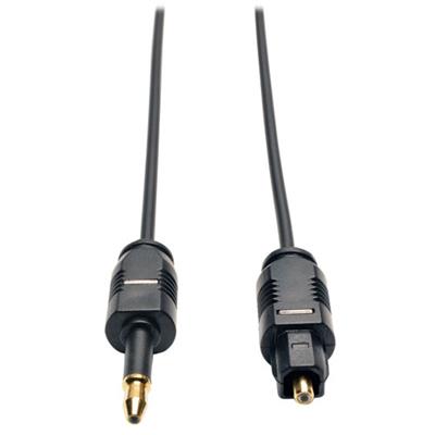 TrippLite A104-02M Ultra Thin Toslink to Mini Toslink Digital Optical SPDIF Audio Cable 2M (6.6-ft.) TrippLite A104-02M Ultra Thin Toslink to Mini Toslink Digital Optical SPDIF Audio Cable 2M (6.6-ft.)
