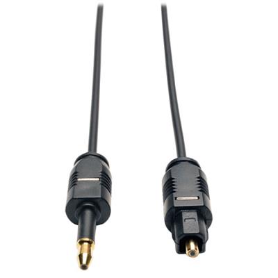 TrippLite A104-03M Ultra Thin Toslink to Mini Toslink Digital Optical SPDIF Audio Cable 3M (10-ft.) TrippLite A104-03M Ultra Thin Toslink to Mini Toslink Digital Optical SPDIF Audio Cable 3M (10-ft.)