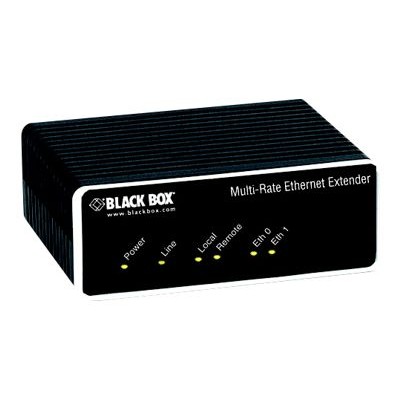 Black Box LB200A R4 Multi Rate Ethernet Extender Network extender Fast Ethernet 10Base T 100Base TX up to 328 ft