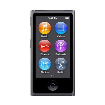 Apple MKN52LL/A iPod nano 16GB Space Gray (7th Generation) Apple MKN52LL/A iPod nano 16GB Space Gray (7th Generation)