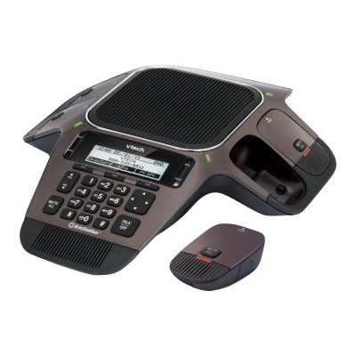 Vtech Communications VCS754 ErisStation VCS754 Conference VoIP phone with caller ID SIP 3 lines gunmetal