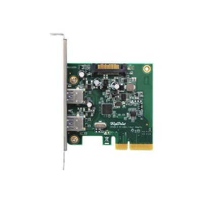 High Point Technologies RU1322A RocketU 1322A - USB adapter - PCIe 2.0 x4 low profile - USB 3.1 x 2 High Point Technologies RU1322A RocketU 1322A - USB adapter - PCIe 2.0 x4 low profile - USB 3.1 x 2