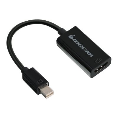 Iogear GMDPHD4KA GMDPHD4KA Video adapter DisplayPort HDMI Mini DisplayPort M to HDMI F 4K support