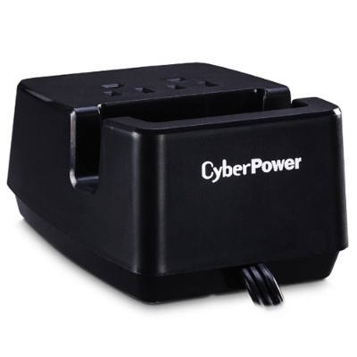 Cyberpower PS205U Dual USB/AC Power Station for iPhone iPad Smartphones & Tablets - 5' cord 2 3 prong power outlets 2 USB ports (2.1A) and built-in device Cyberpower PS205U Dual USB/AC Power Station for iPhone iPad Smartphones & Tablets - 5' cord 2 3 prong power outlets 2 USB ports (2.1A) and built-in device
