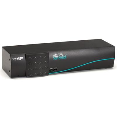 Black Box Sw743a-r3 Servswitch Matrix - Kvm Switch - 16 X Kvm Port(s) - 2 Local Users - Desktop