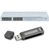 Provides 24 x 10/100 wire speed ports along with two additional module slots for high-speed connections.  Free NJ100 Network Jack Wall Switch while supplies last