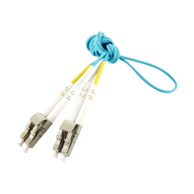 Axiom Memory LCLCB4PAS6 AX BENDnFLEX Silver Patch cable LC multi mode M to LC multi mode M 19.7 ft fiber optic 50 125 micron OM4 plenum