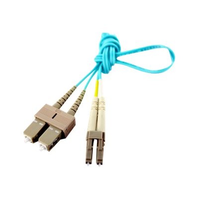 Axiom Memory LCSCB4PAP90 AX BENDnFLEX Platinum Network cable SC multi mode M to LC multi mode M 295 ft fiber optic 50 125 micron OM4 plenum