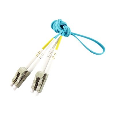Axiom Memory LCLCB4PAS9 AX BENDnFLEX Silver Network cable LC multi mode M to LC multi mode M 30 ft fiber optic 50 125 micron OM4 plenum