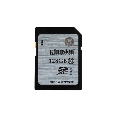 Kingston SD10VG2/128GB 128GB SDXC Class10 UHS-I 45MB/s Read Flash Card Kingston SD10VG2/128GB 128GB SDXC Class10 UHS-I 45MB/s Read Flash Card