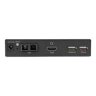 StarTech.com SV565FXHD HDMI over Fiber KVM Console Extender – USB or PS2 Keyboard and Mouse – Single mode or Multimode 1KM 3280 ft